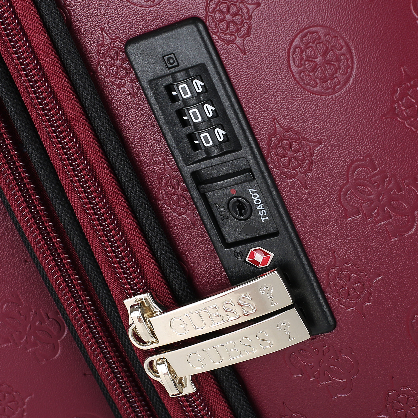 Чемодан большой L из полиурeтана Guess Wilder Travel