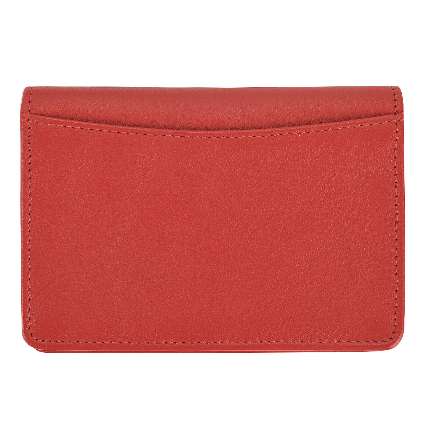 Кожаная визитница красного цвета Braun Buffel Miami