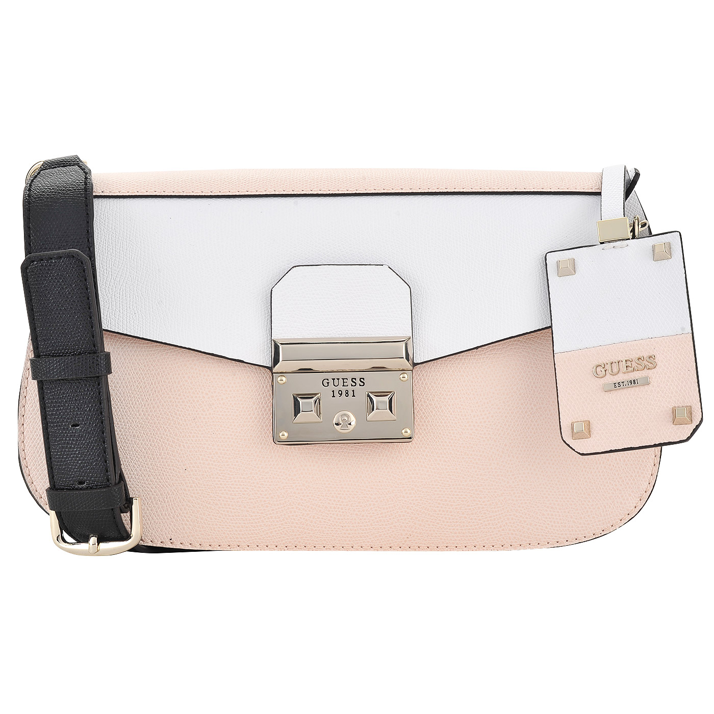 Сумка с длинной ручкой и съемным ремешком Guess Martine