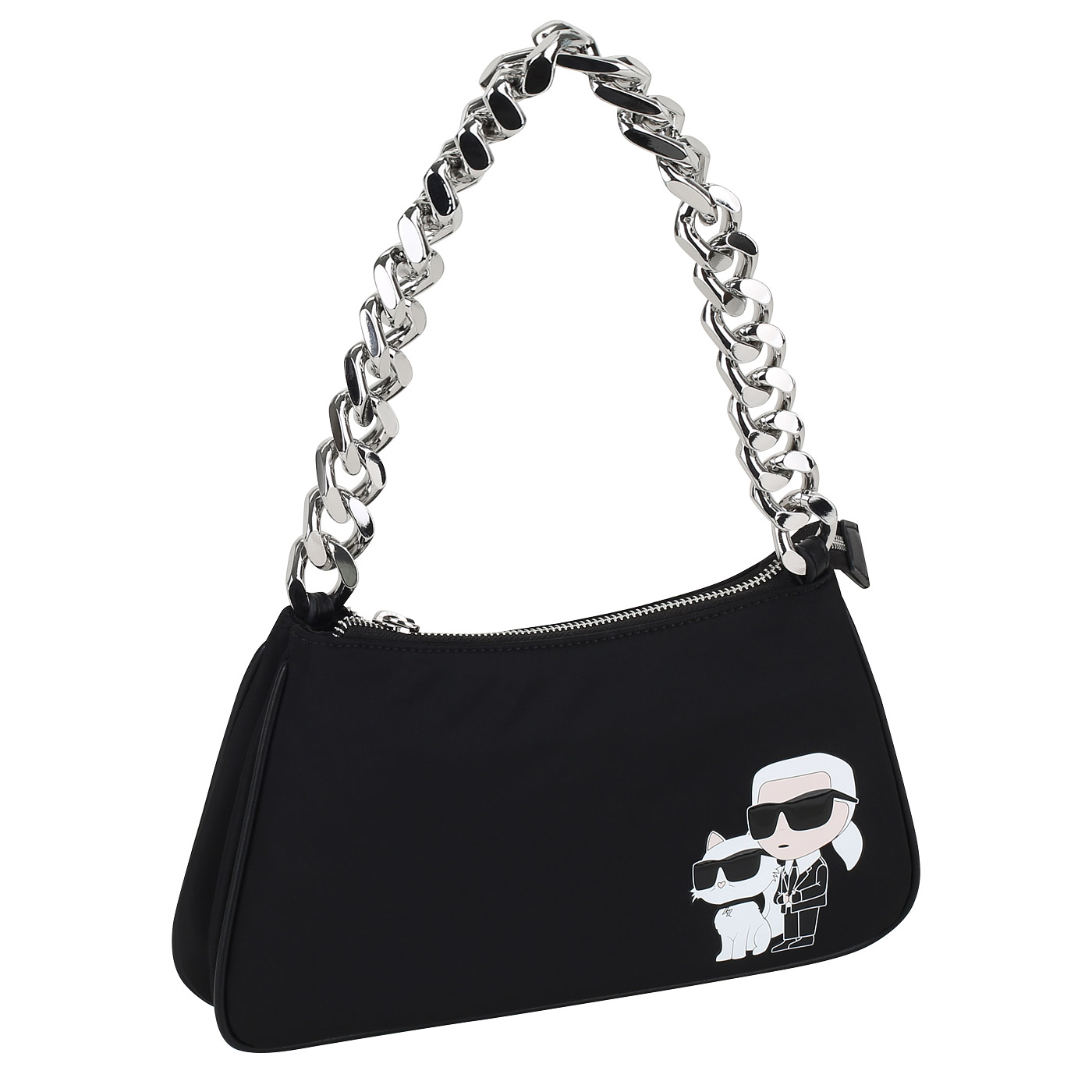 Сумка с ручкой-цепочкой Karl Lagerfeld Ikonik 2.0