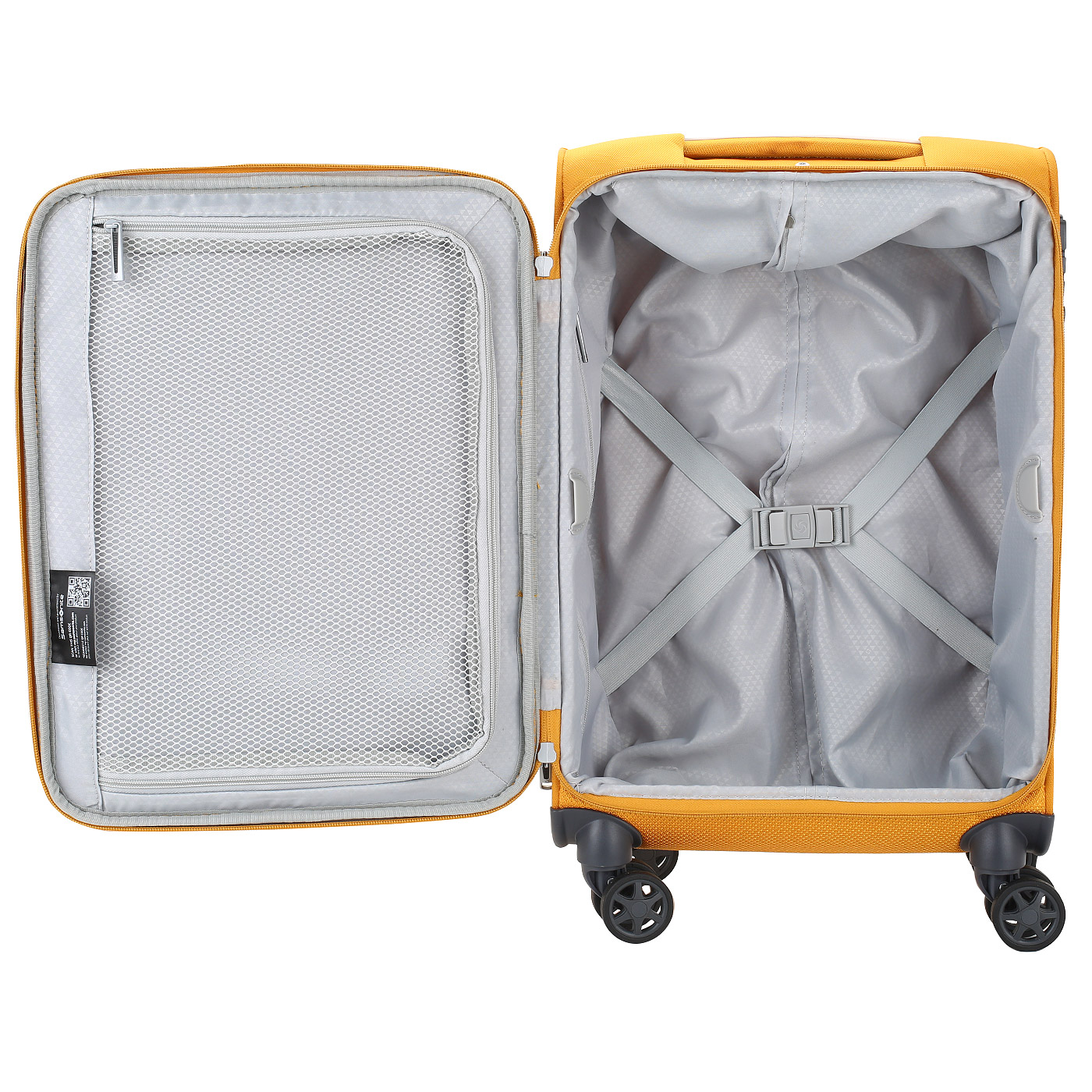 Чемодан для ручной клади тканевый с кодовым замком Samsonite Popsoda