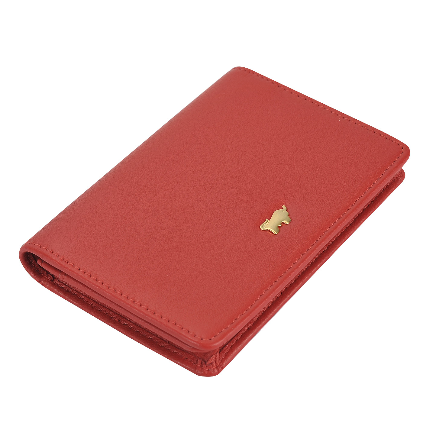 Кожаная визитница красного цвета Braun Buffel Miami