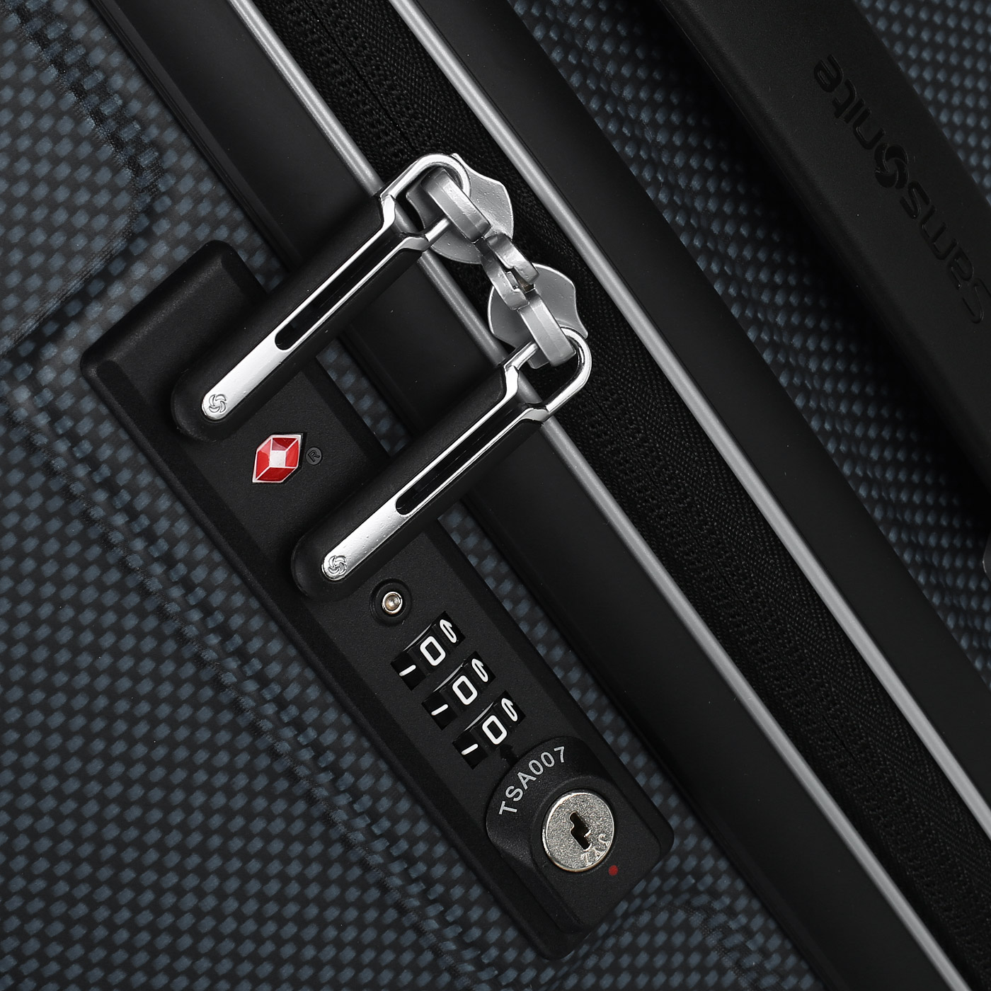 Чемодан большой L из полипропилена с кодовым замком Samsonite Pixon