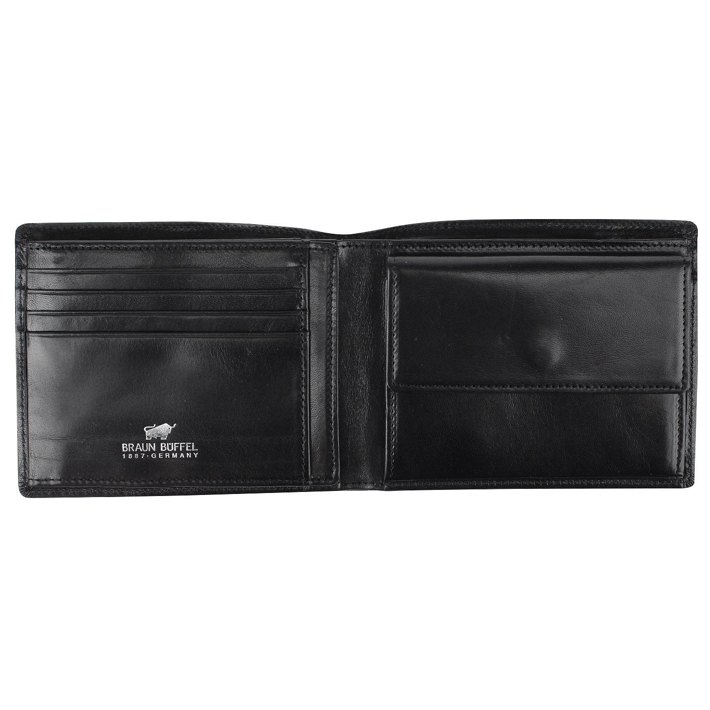 Компактное мужское портмоне из натуральной кожи Braun Buffel Gaucho Secure
