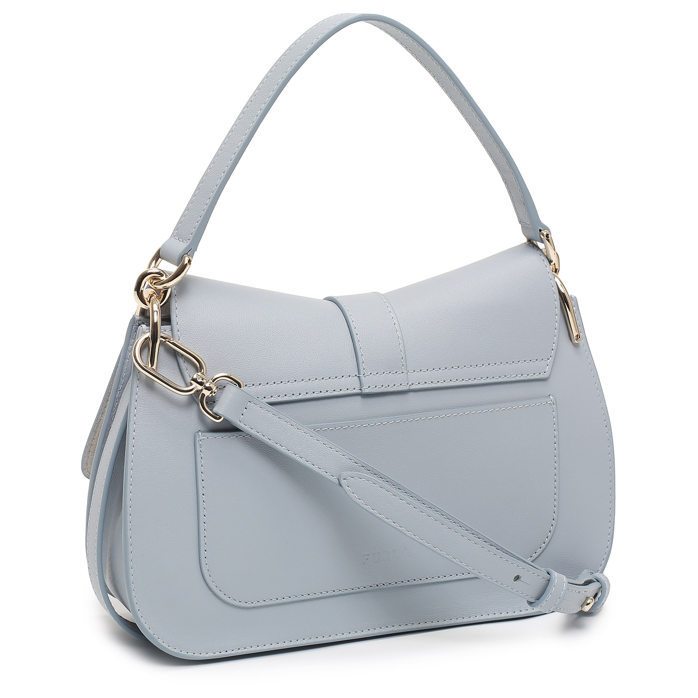 Кожаная сумка Furla Flow
